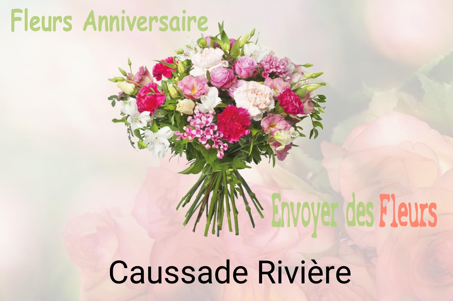 Bouquet de fleurs d’anniversaire livré à Caussade-Rivière