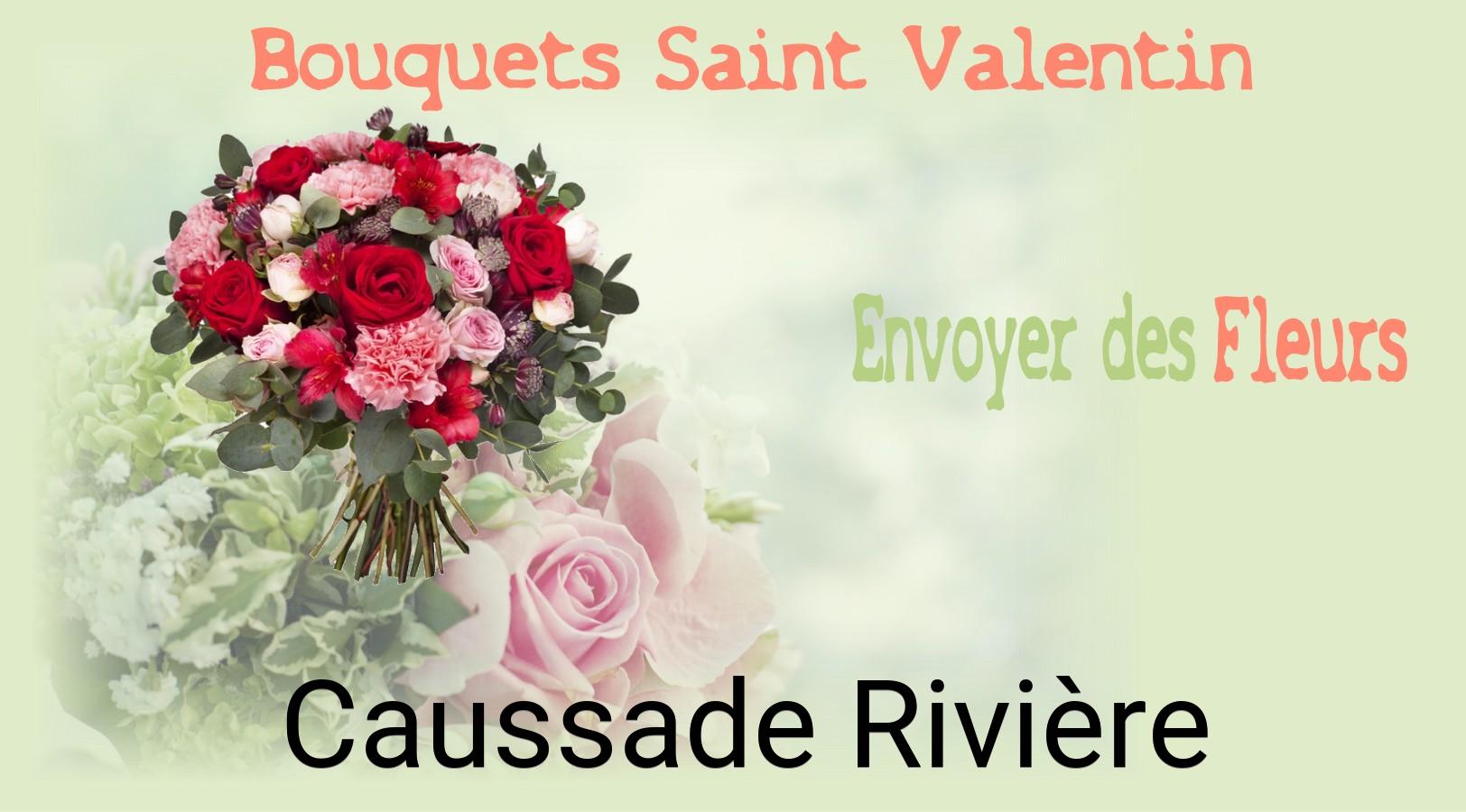 Roses de Saint-Valentin livrées à Caussade-Rivière